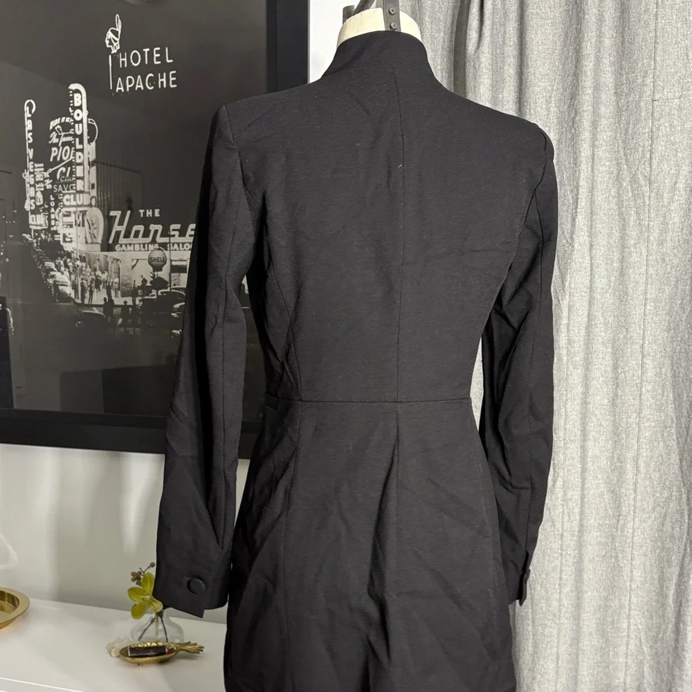 Zara Elegant Black Women's Suit Jacket - Picture 5 of 8